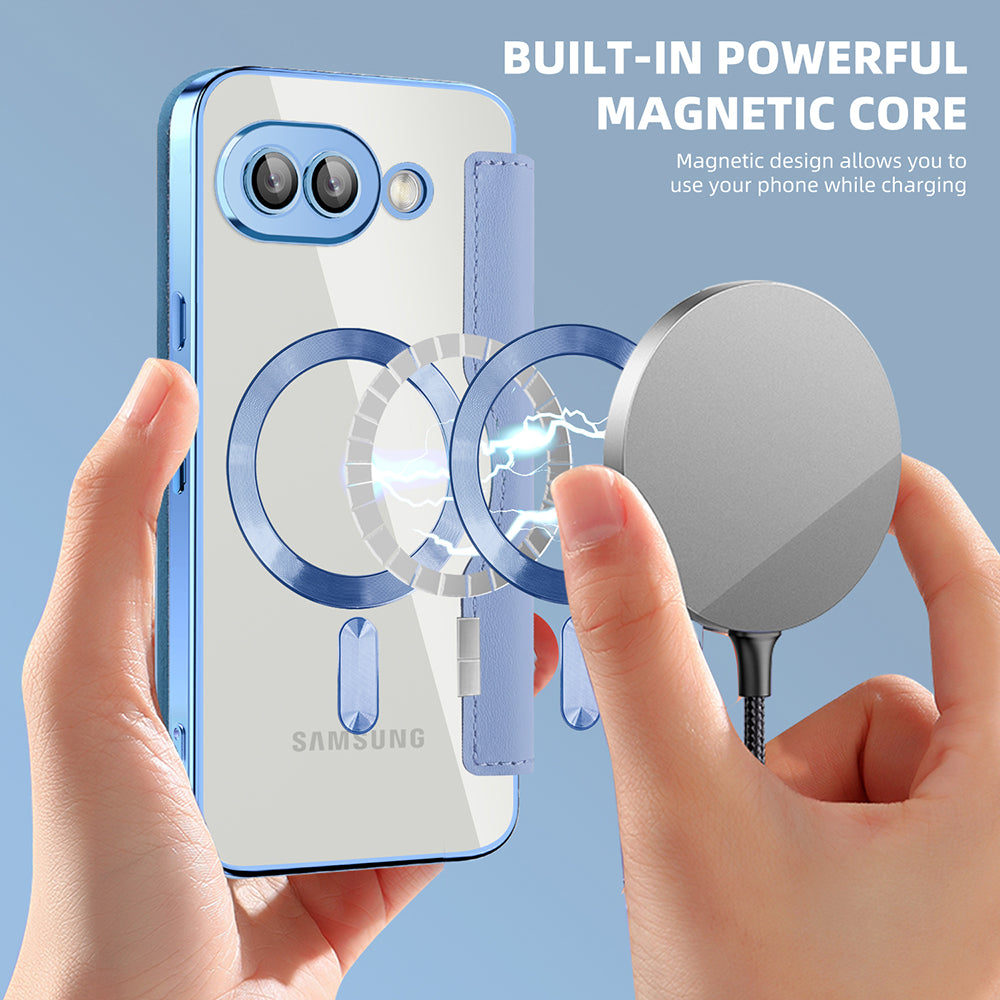 Techsuit - SmartMag Book Case - Google Pixel 9a - Light Blue