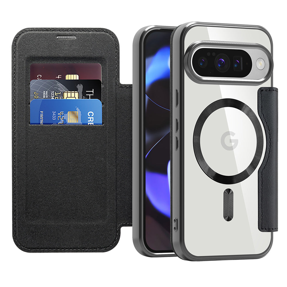 Techsuit - SmartMag Book Case - Google Pixel 10 / 10 Pro - Black