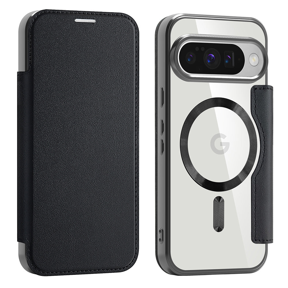 Techsuit - SmartMag Book Case - Google Pixel 10 / 10 Pro - Black