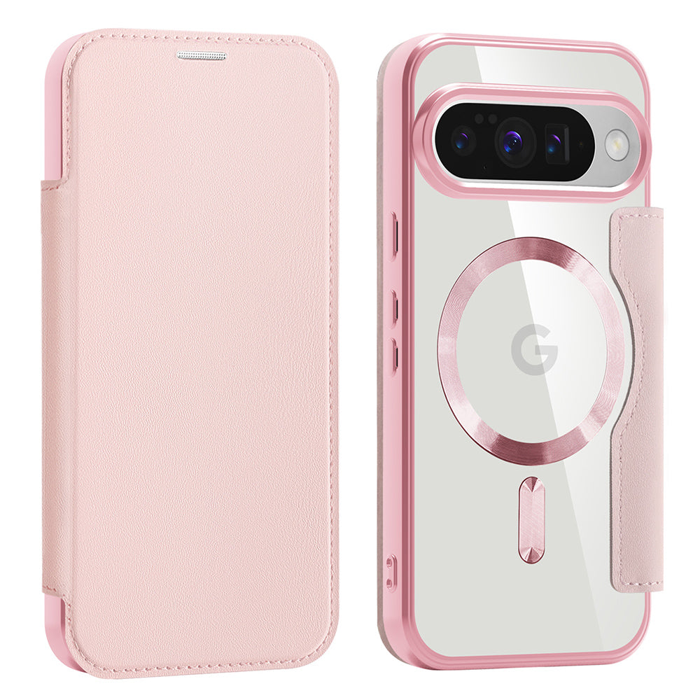 Techsuit - SmartMag Book Case - Google Pixel 10 / 10 Pro - Pink