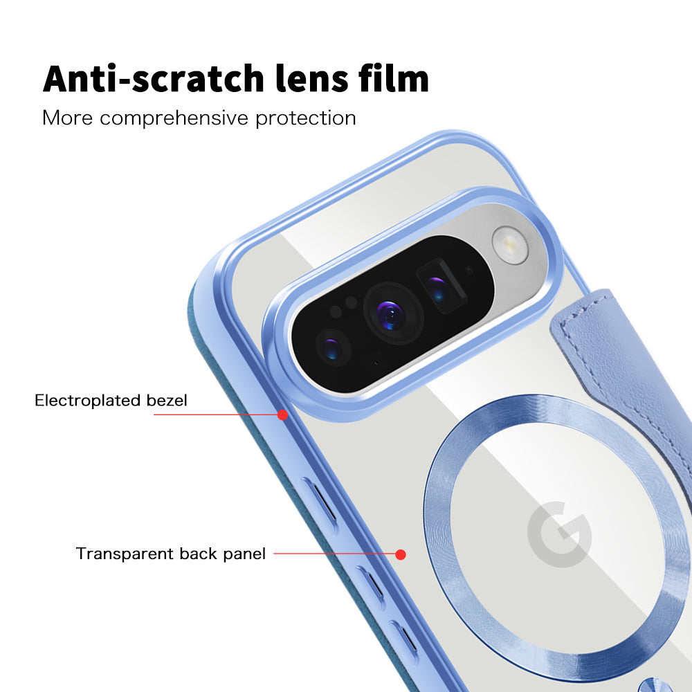 Techsuit - SmartMag Book Case - Google Pixel 10 Pro XL - Light Blue