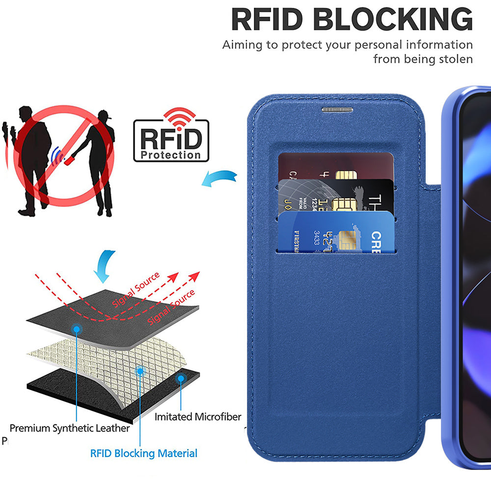 Techsuit - SmartMag Book Case - Google Pixel 10 Pro XL - Blue