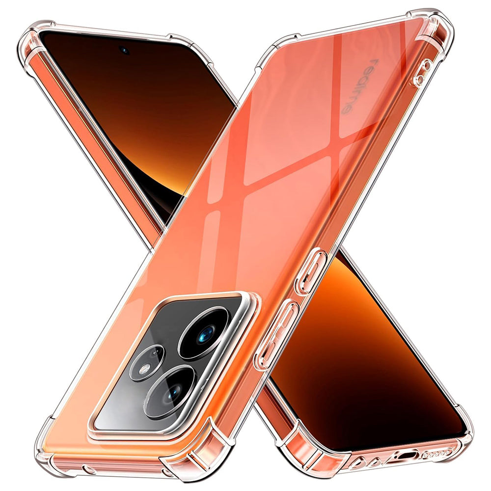 Techsuit - Shockproof Clear Silicone - Realme GT 7 - Clear