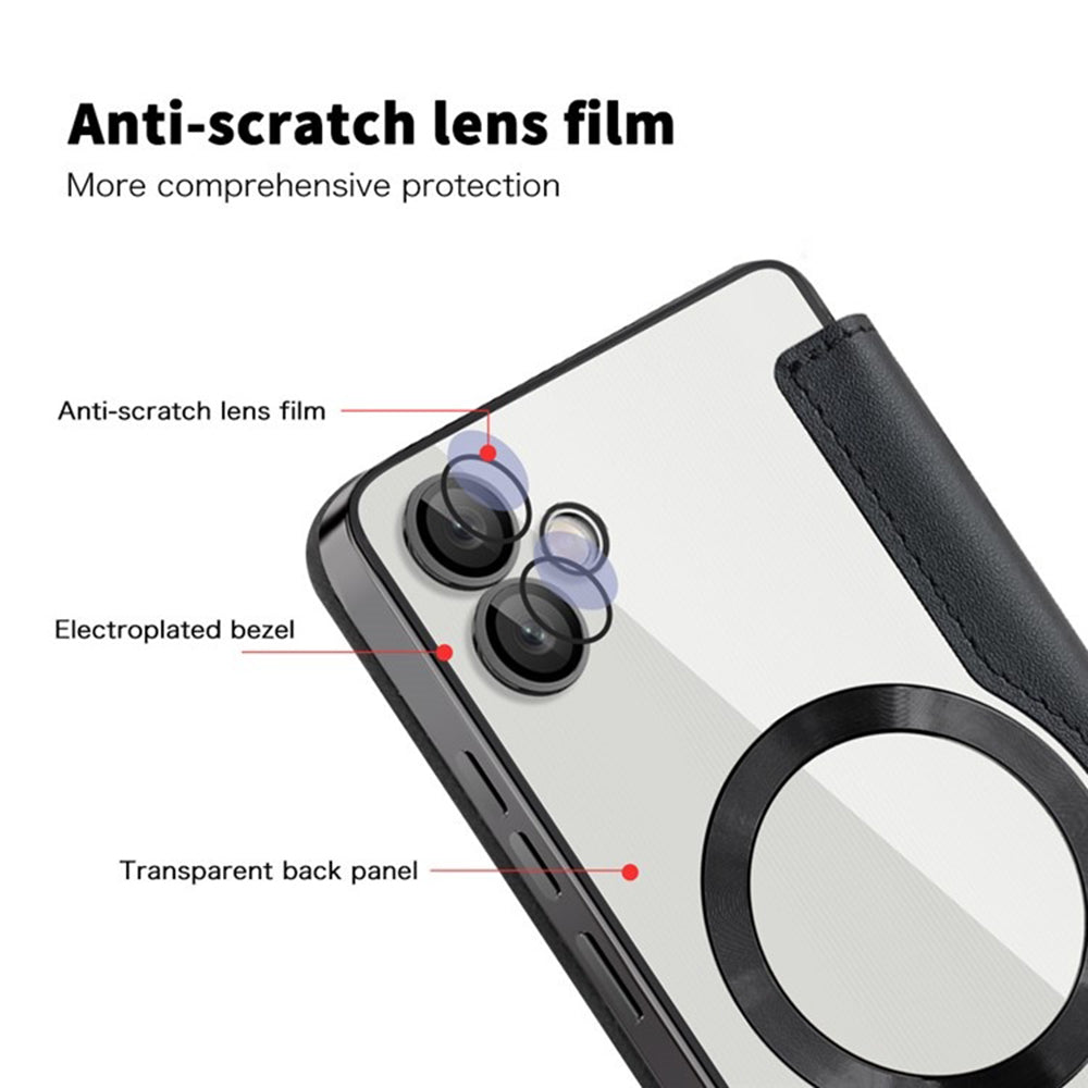 Techsuit - SmartMag Book Case - Galaxy A05 - Black