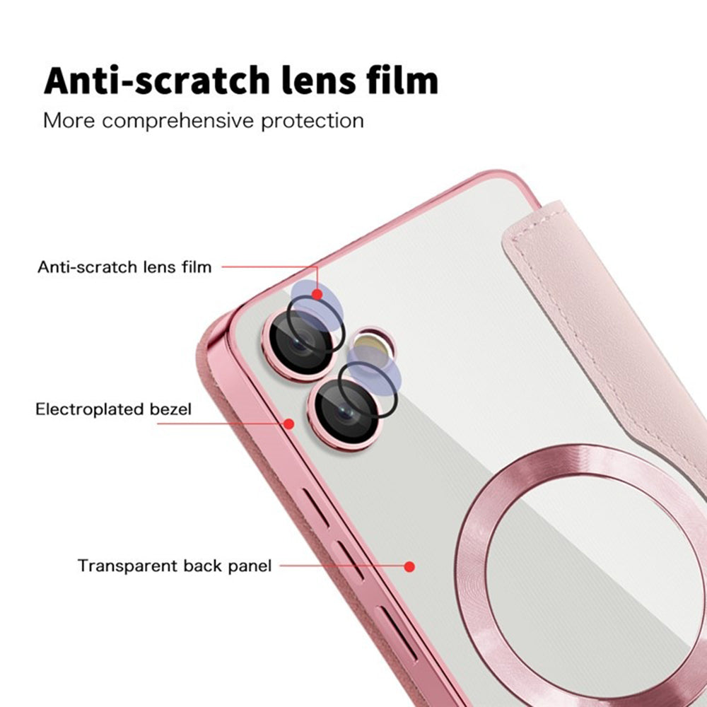 Techsuit - SmartMag Book Case - Galaxy A05 - Pink
