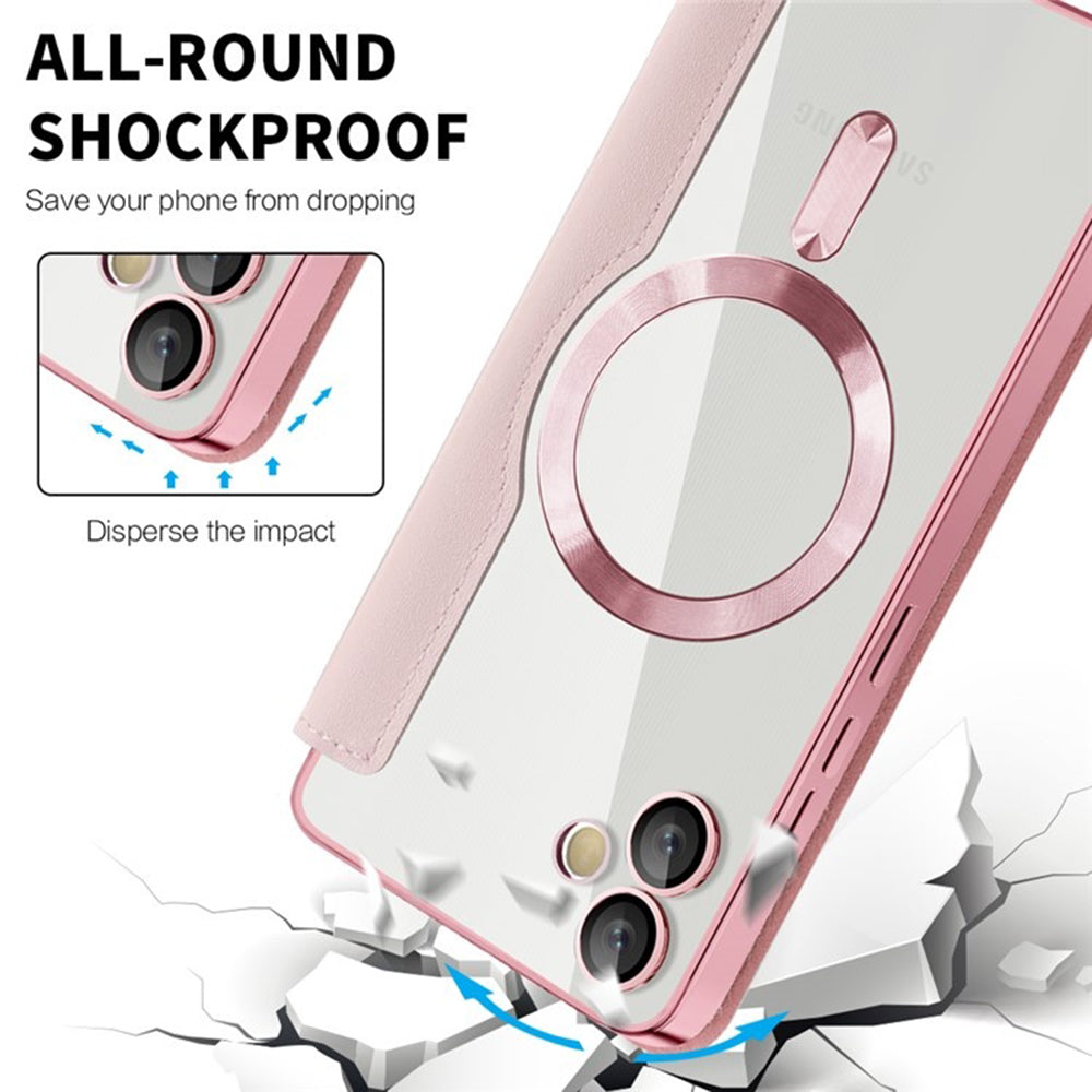 Techsuit - SmartMag Book Case - Galaxy A05 - Pink