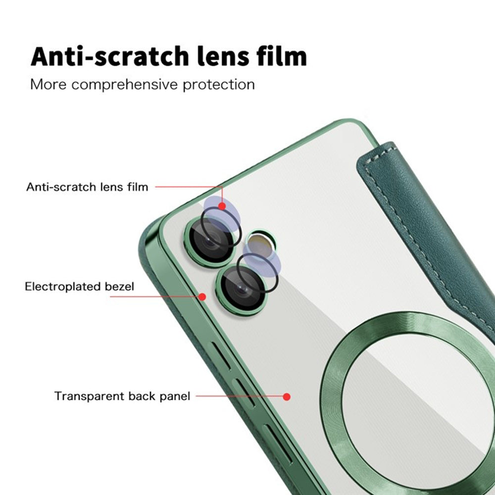 Techsuit - SmartMag Book Case - Galaxy A05 - Green