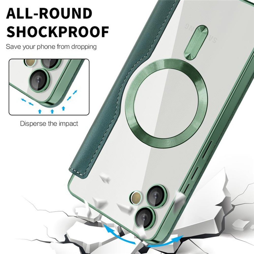 Techsuit - SmartMag Book Case - Galaxy A05 - Green