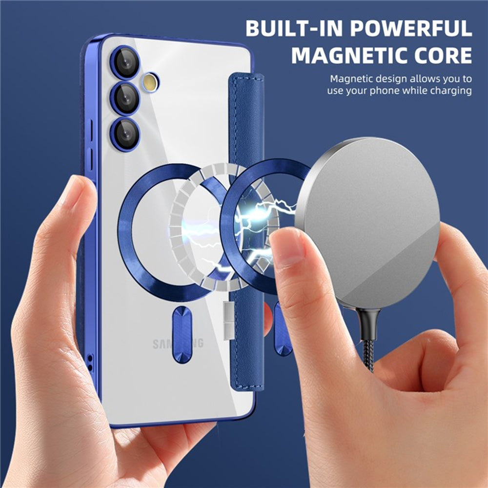 Techsuit - SmartMag Book Case - Galaxy A05s - Blue