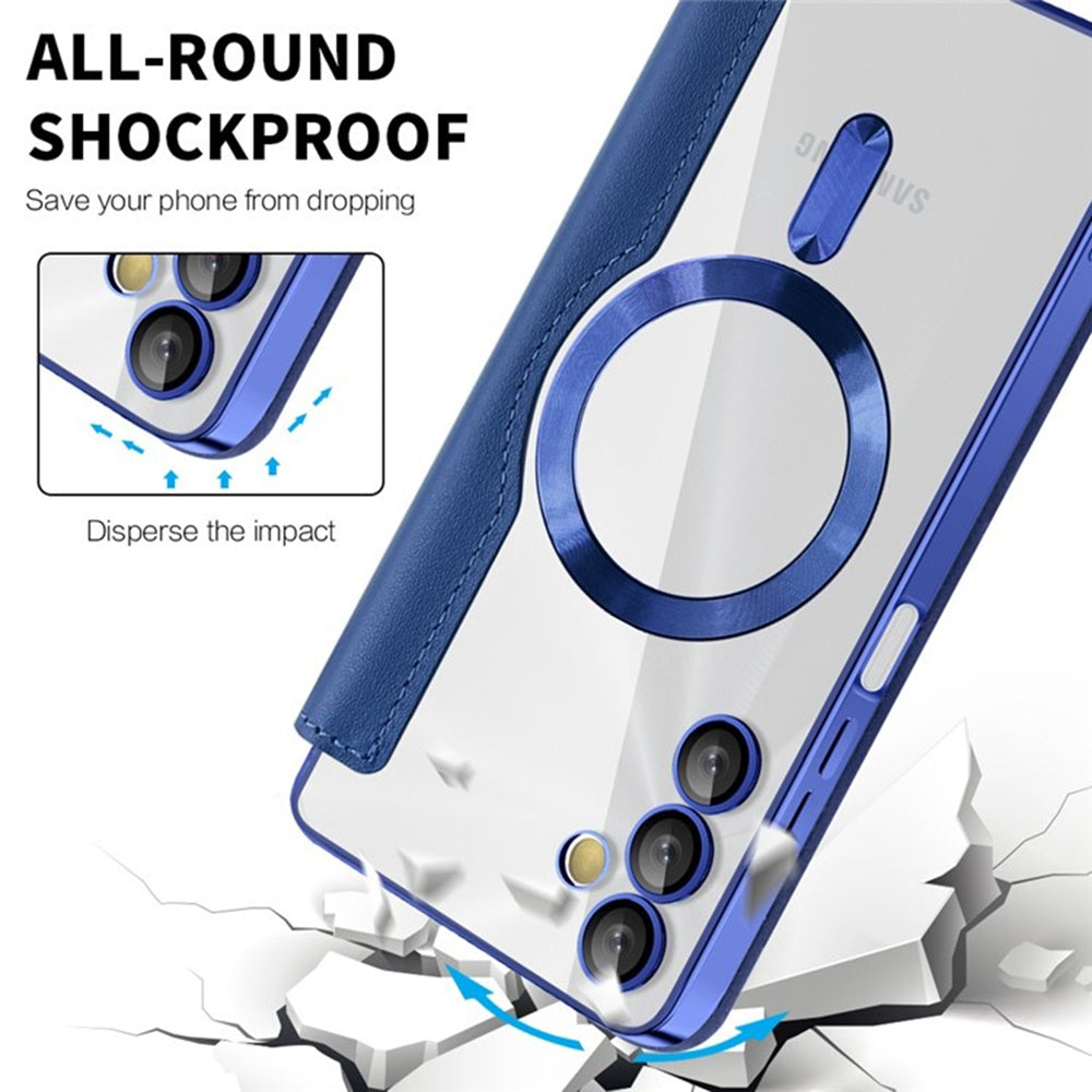 Techsuit - SmartMag Book Case - Galaxy A05s - Blue