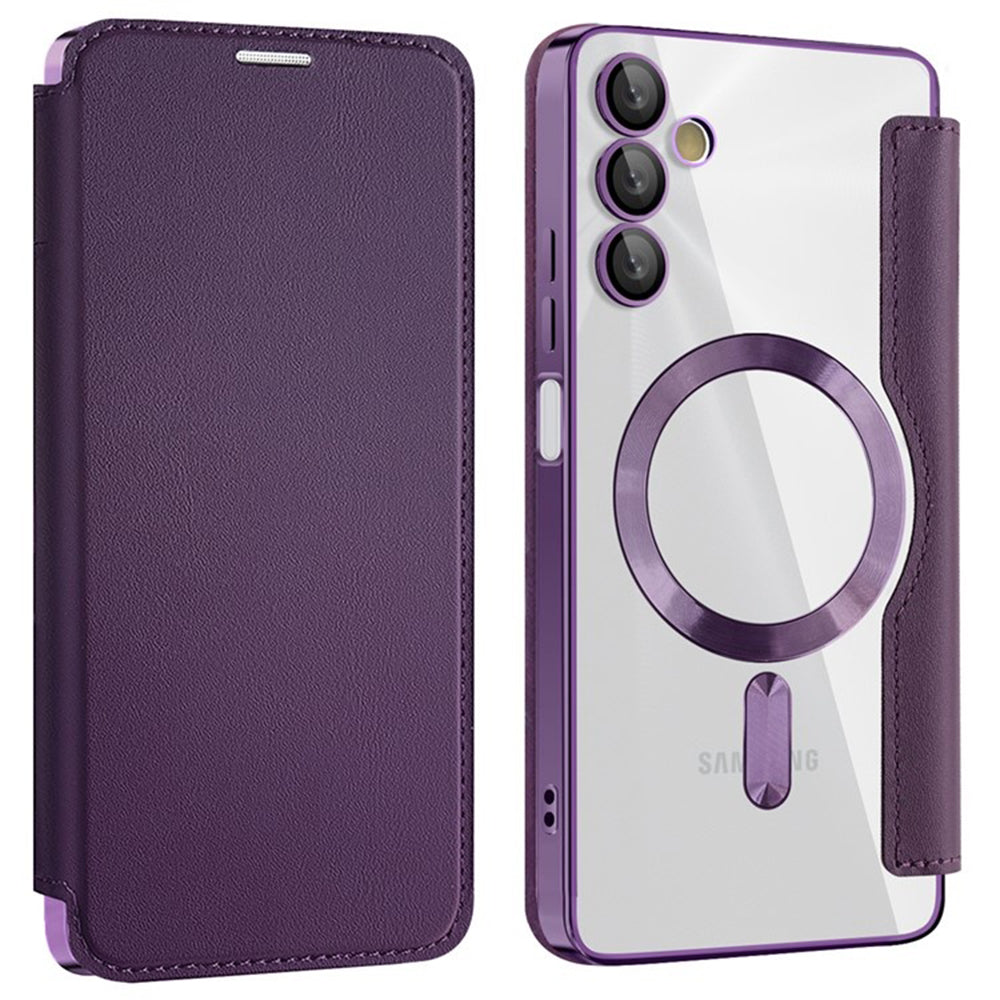 Techsuit - SmartMag Book Case - Galaxy A05s - Purple