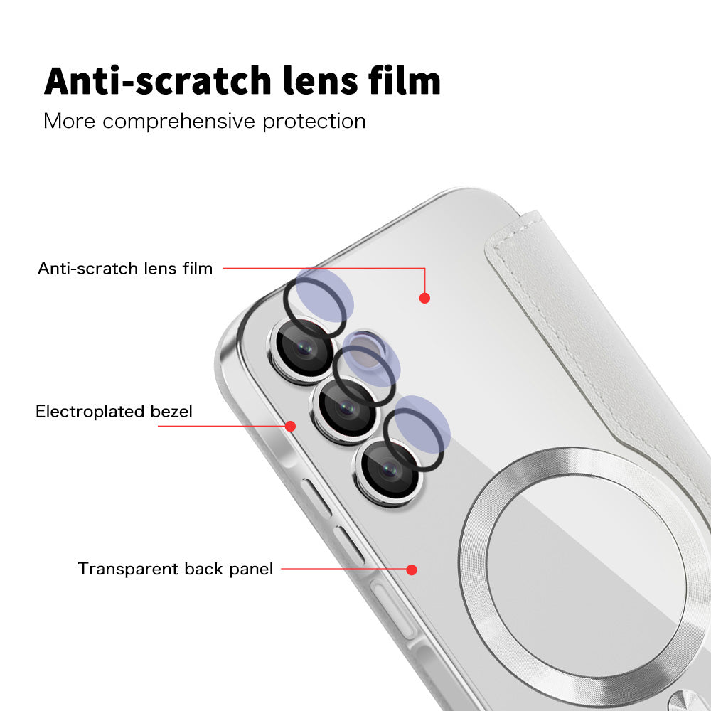 Techsuit - SmartMag Book Case - Galaxy A15 4G / A15 5G - Gray
