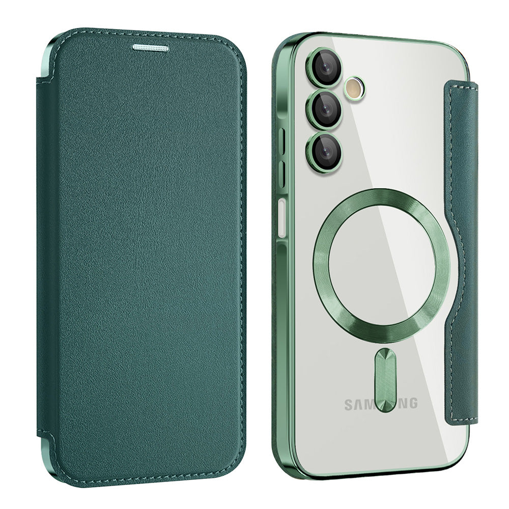 Techsuit - SmartMag Book Case - Galaxy A15 4G / A15 5G - Green