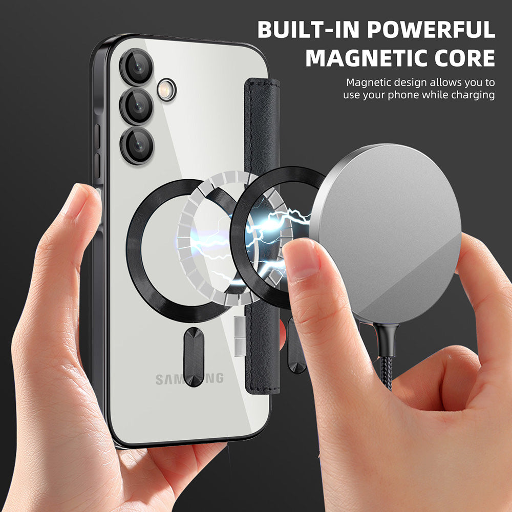 Techsuit - SmartMag Book Case - Galaxy A15 4G / A15 5G - Black