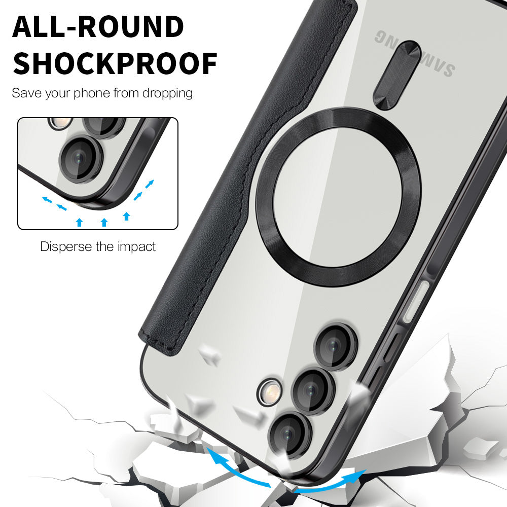 Techsuit - SmartMag Book Case - Galaxy A15 4G / A15 5G - Black