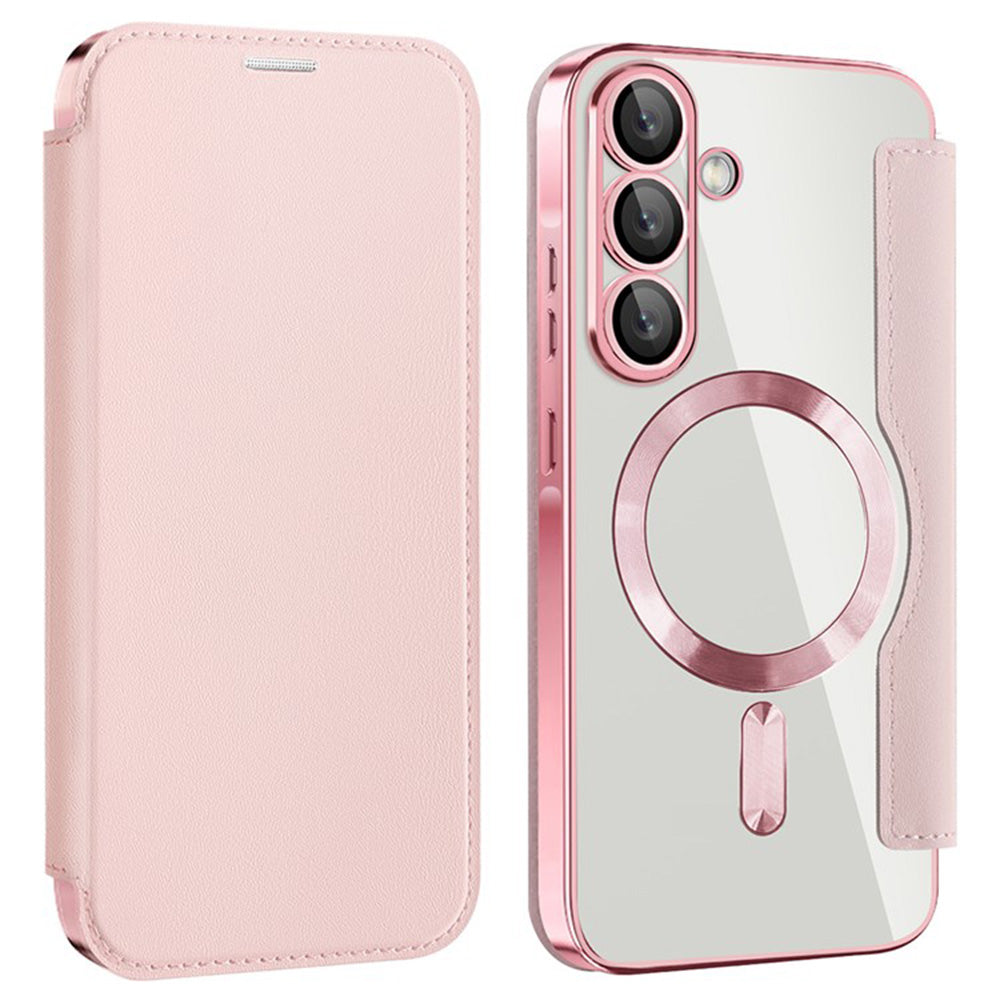 Techsuit - SmartMag Book Case - Galaxy A36 5G - Pink