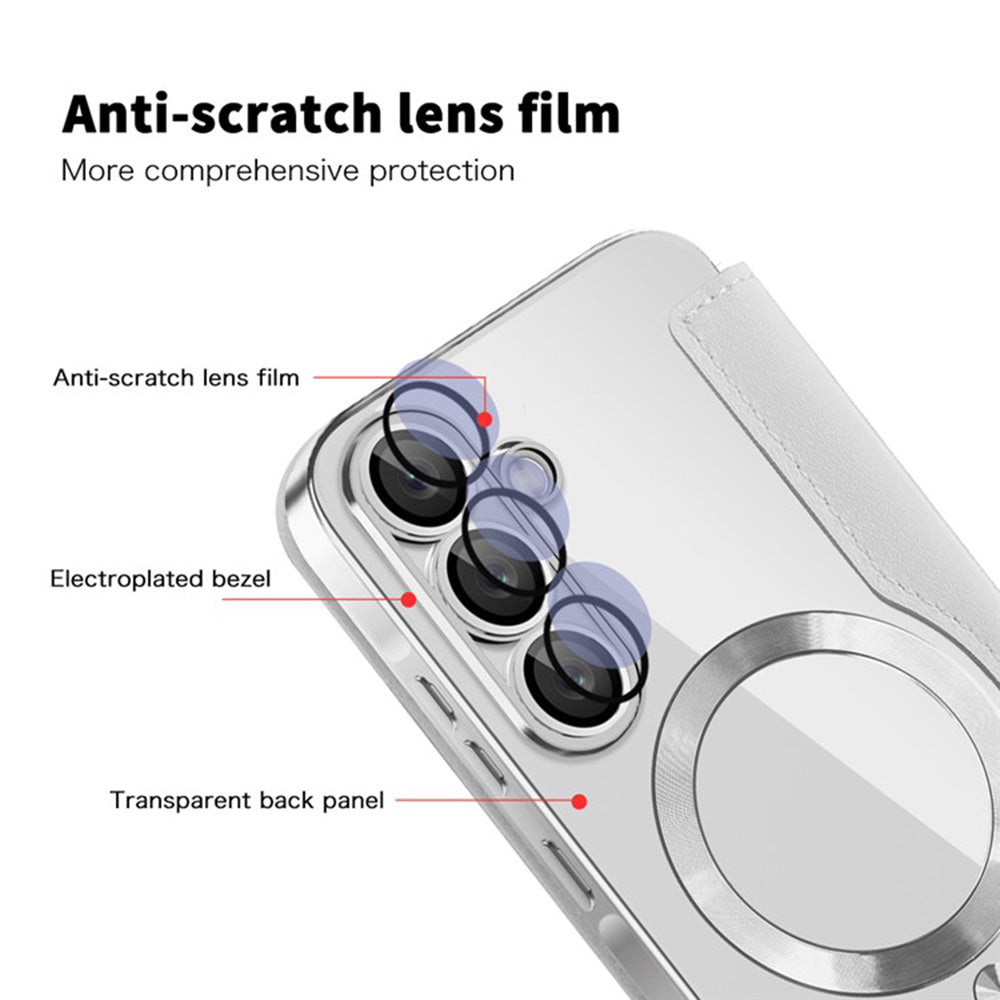 Techsuit - SmartMag Book Case - Galaxy A36 5G - Gray