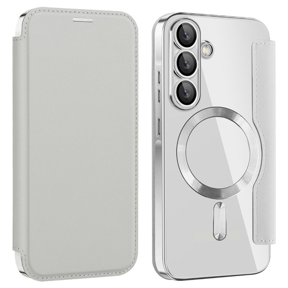 Techsuit - SmartMag Book Case - Galaxy A36 5G - Gray