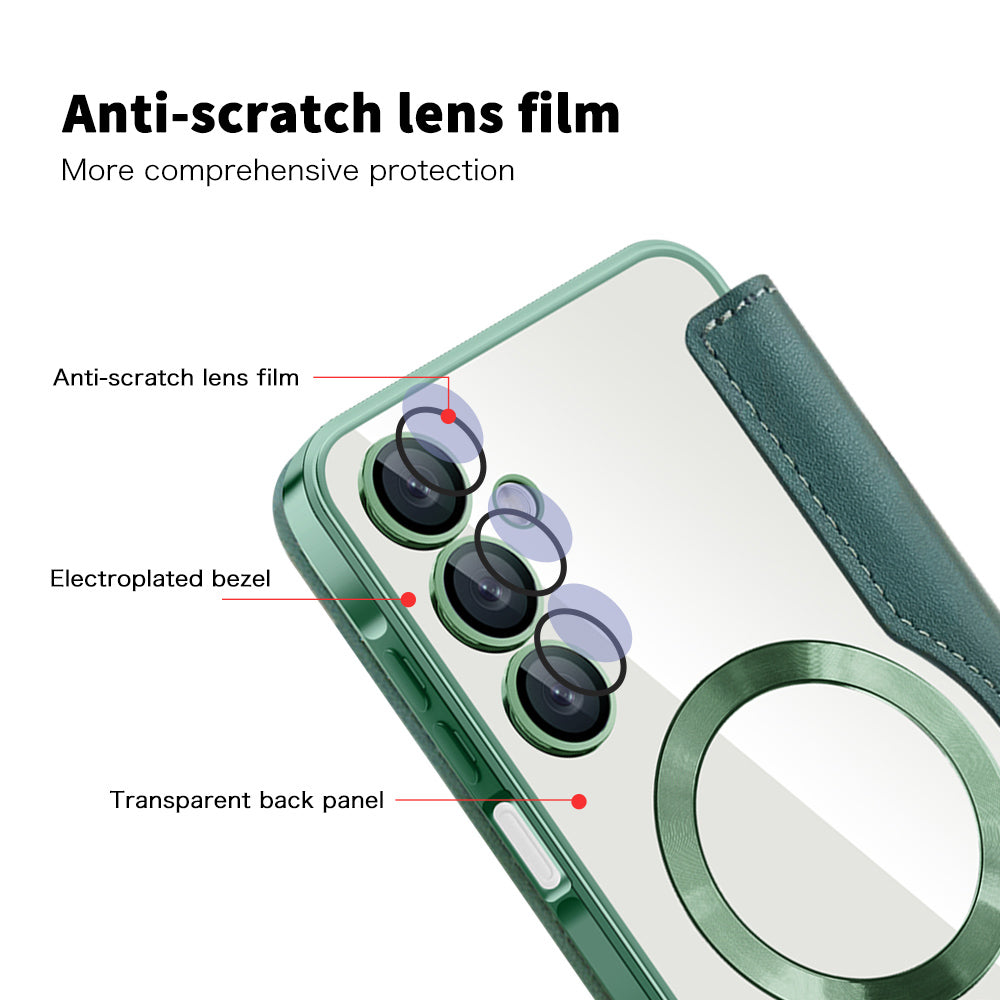 Techsuit - SmartMag Book Case - Galaxy A16 4G / A16 5G - Green