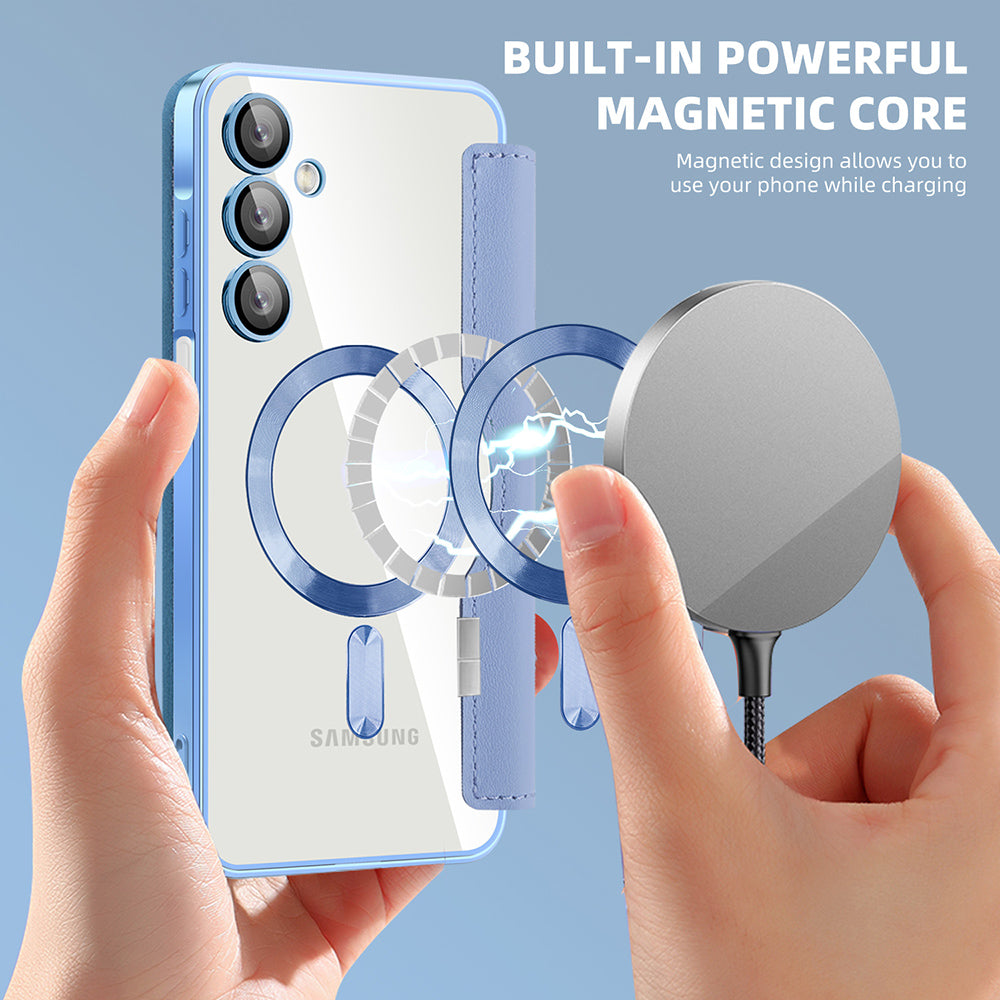 Techsuit - SmartMag Book Case - Galaxy A16 4G / A16 5G - Light Blue