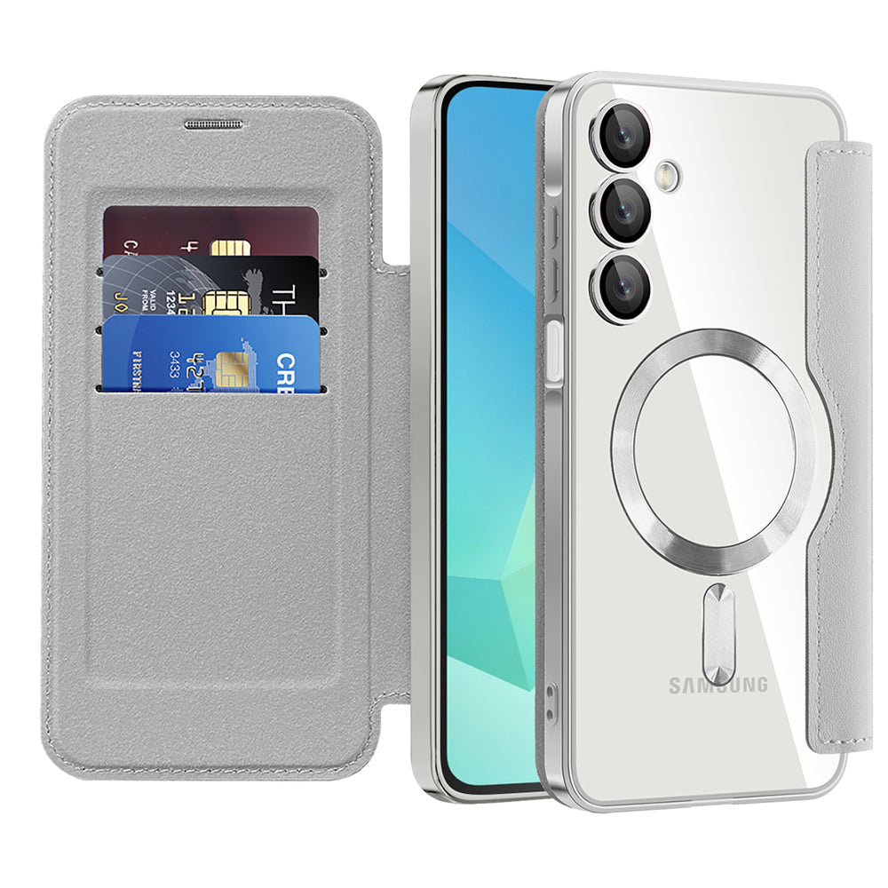 Techsuit - SmartMag Book Case - Samsung Galaxy A16 4G / A16 5G - Gray