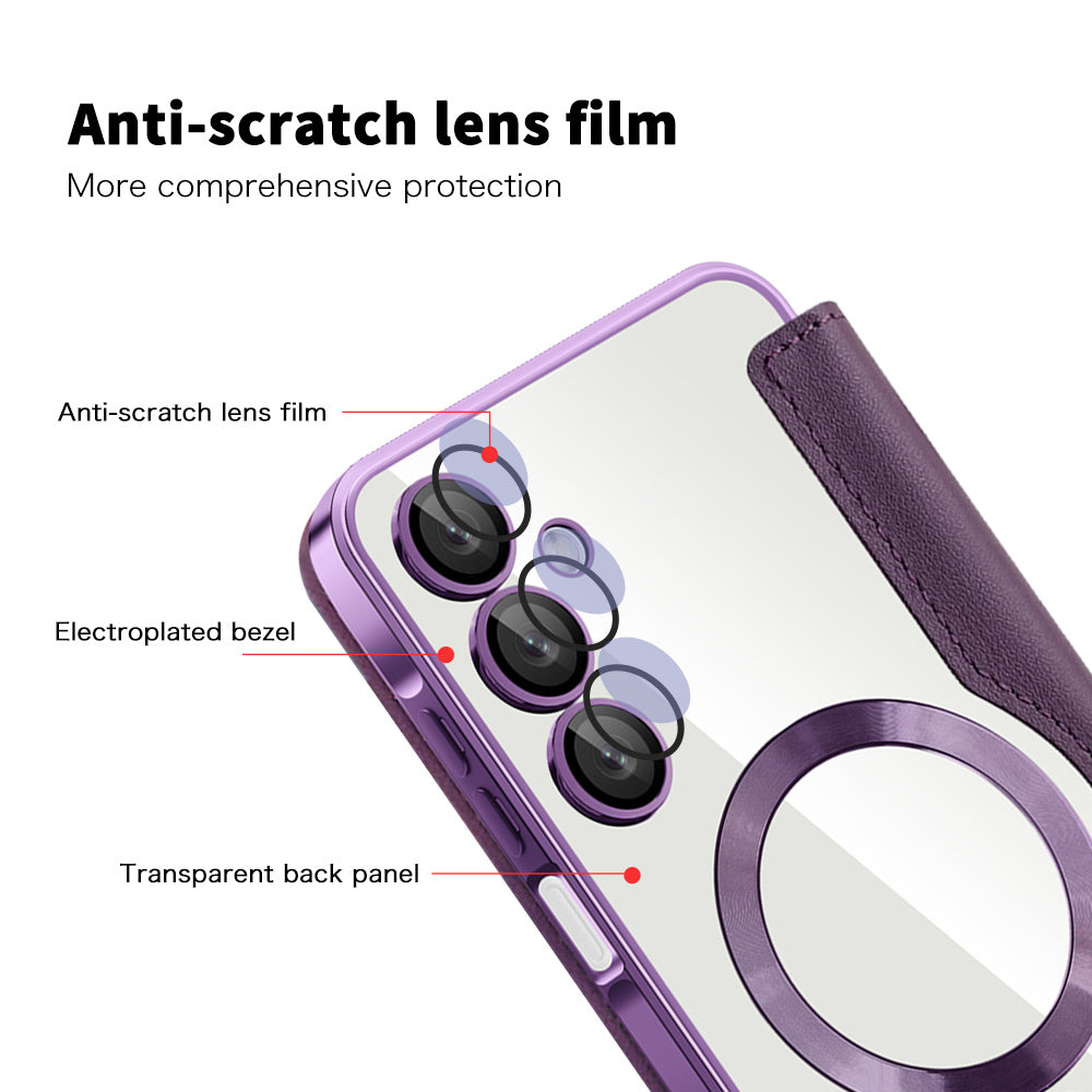 Techsuit - SmartMag Book Case - Galaxy A16 4G / A16 5G - Purple