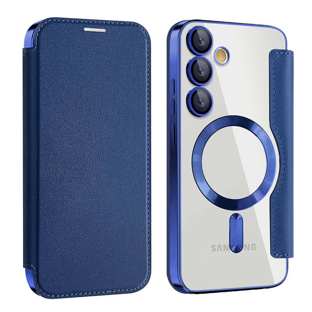 Techsuit - SmartMag Book Case - Galaxy S23 FE - Blue
