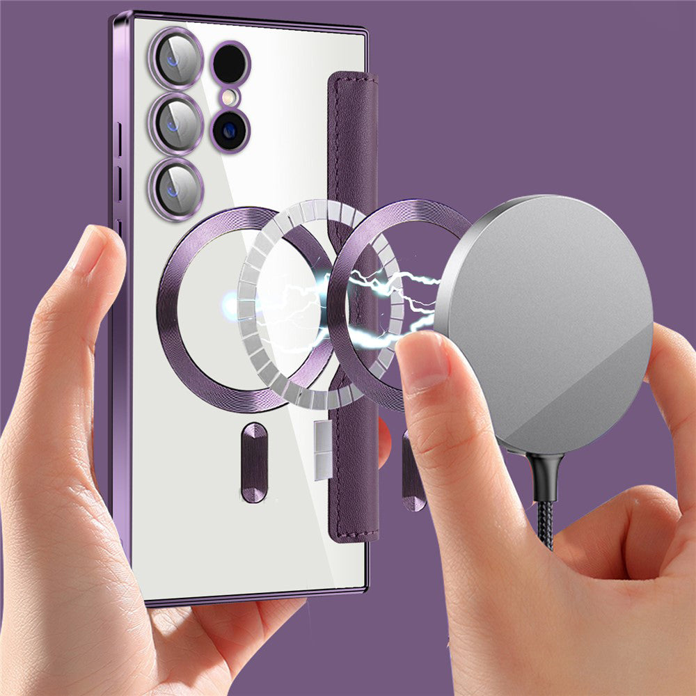 Techsuit - SmartMag Book Case - Galaxy S23 Ultra - Green