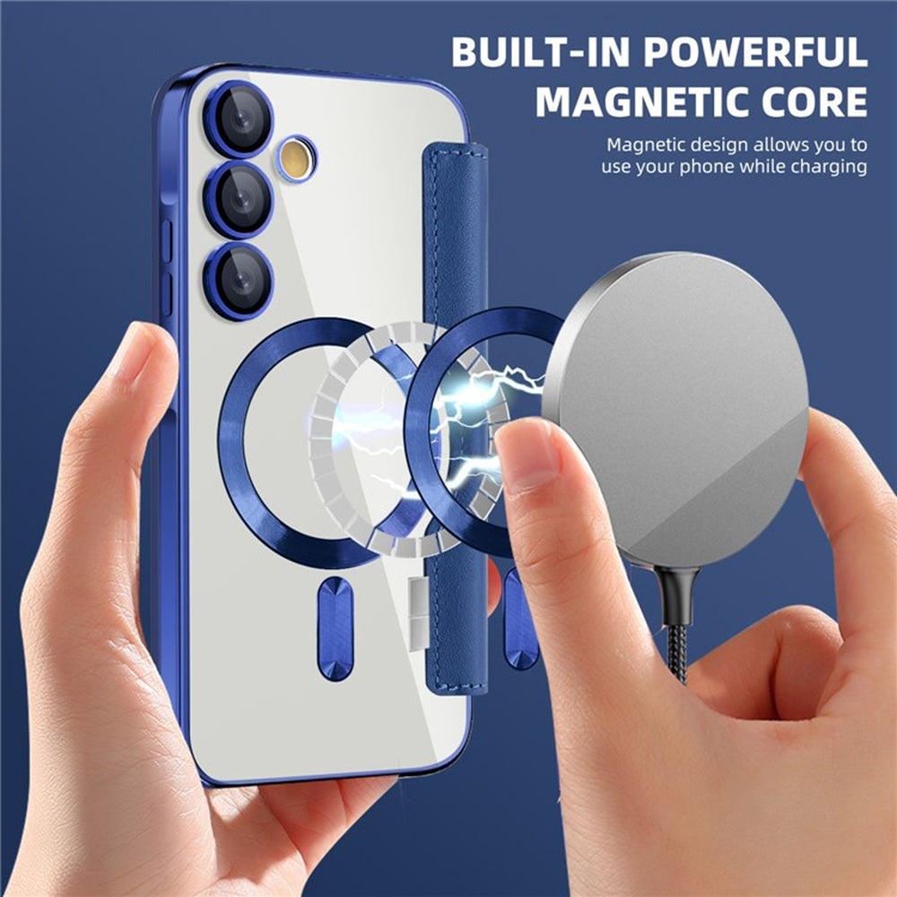 Techsuit - SmartMag Book Case - Galaxy A35 5G - Blue