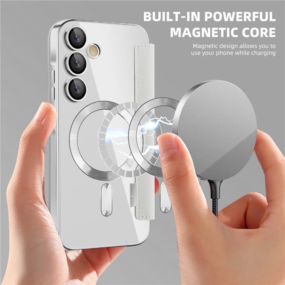 Techsuit - SmartMag Book Case - Galaxy A35 5G - Gray