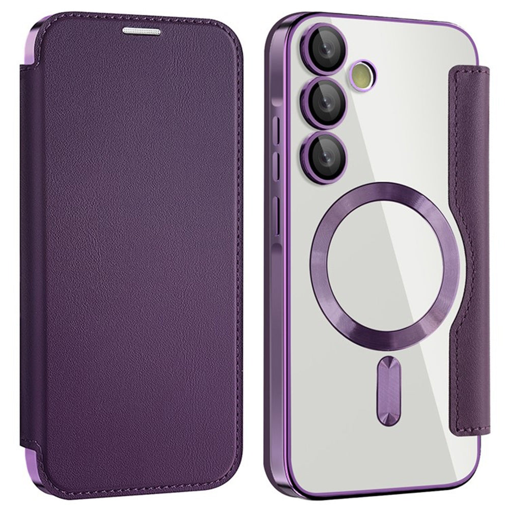 Techsuit - SmartMag Book Case - Galaxy A35 5G - Purple