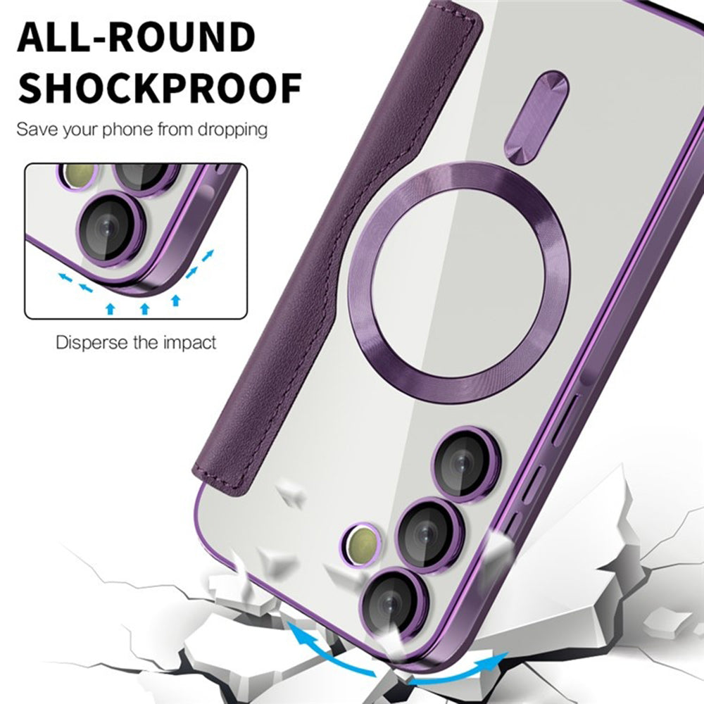 Techsuit - SmartMag Book Case - Galaxy A35 5G - Purple