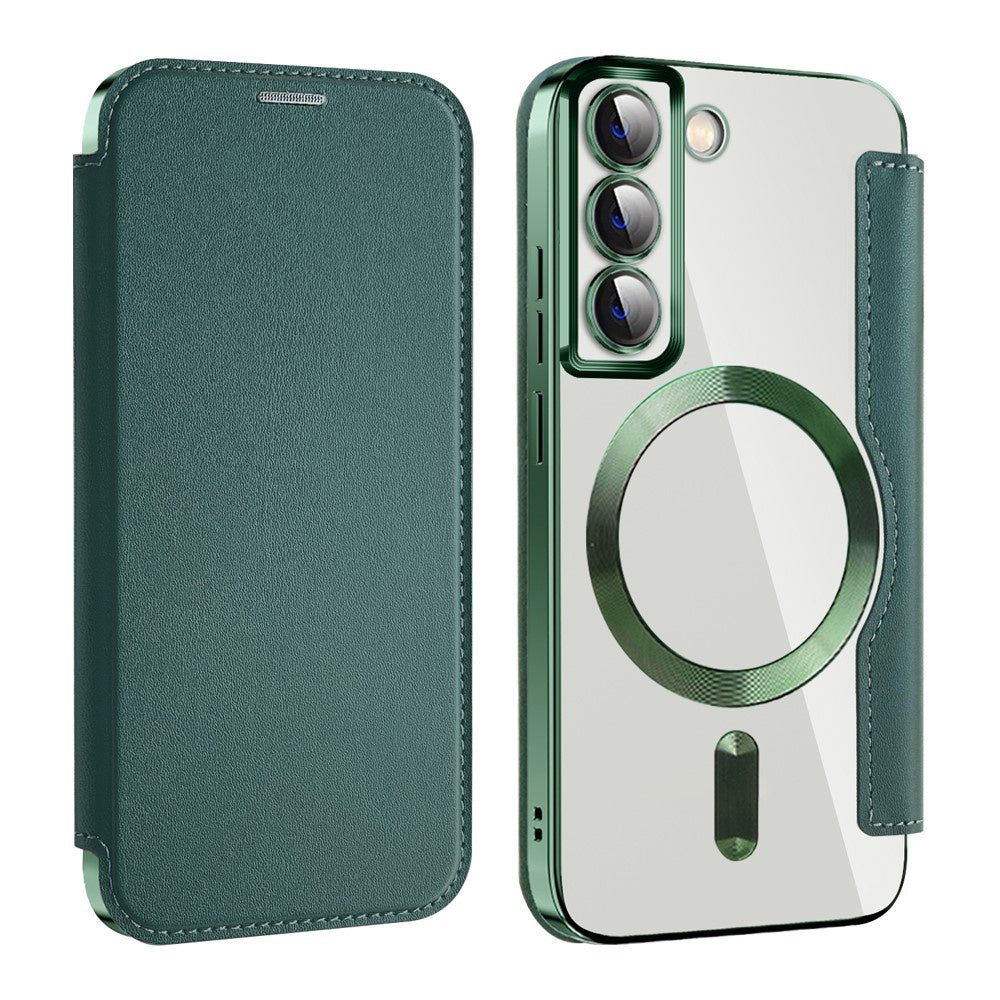 Techsuit - SmartMag Book Case - Galaxy S22 5G - Green