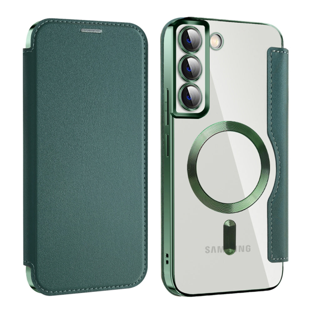Techsuit - SmartMag Book Case - Galaxy S22 Plus 5G - Green