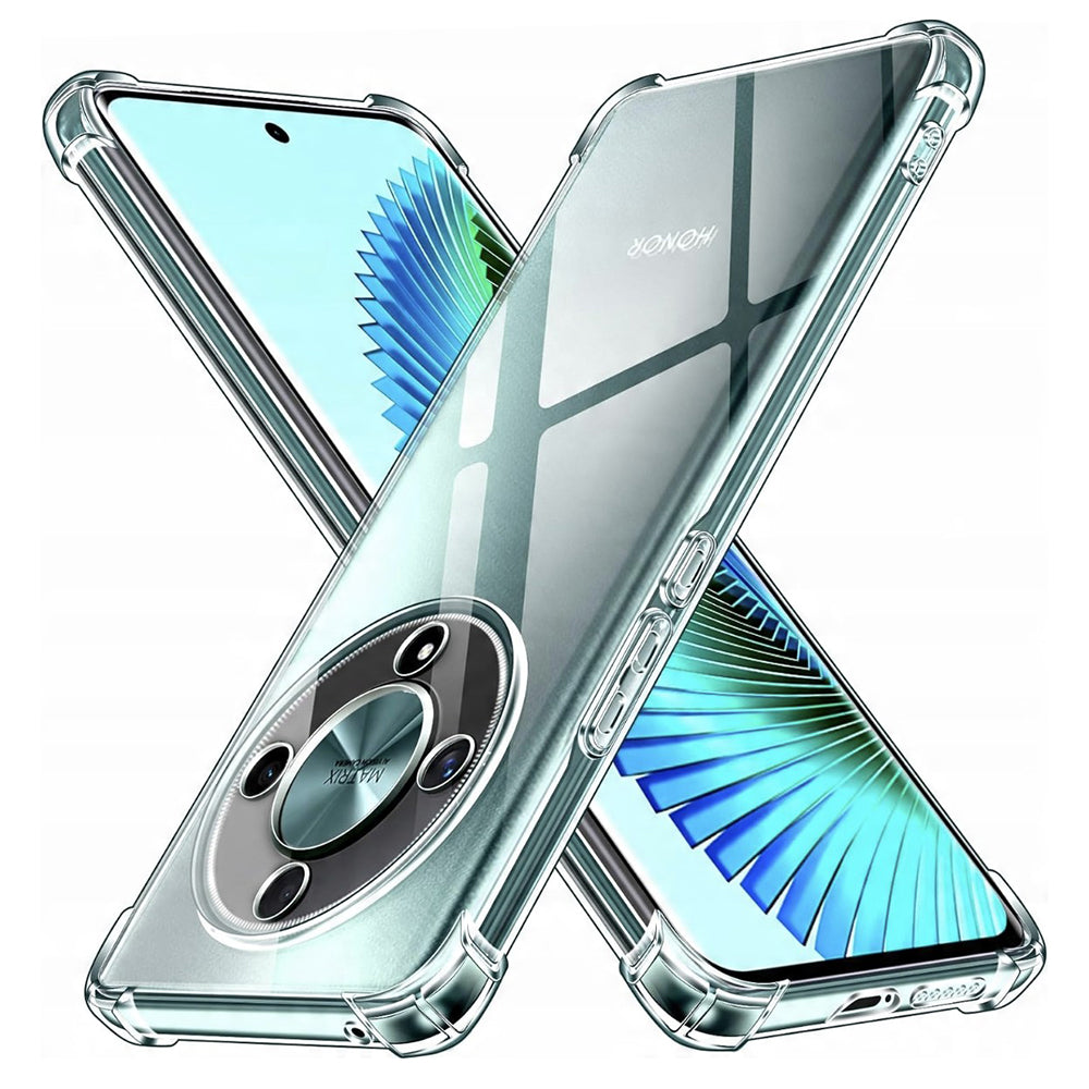 Techsuit - Shockproof Clear Silicone - Honor Magic6 Lite - Clear