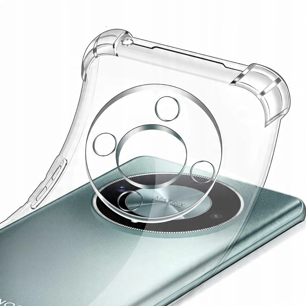 Techsuit - Shockproof Clear Silicone - Honor Magic6 Lite - Clear