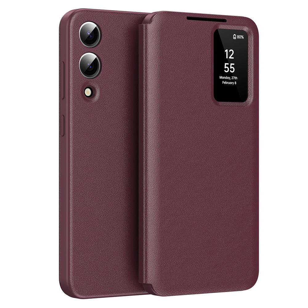 Techsuit - SmartView Series - Samsung Galaxy S25 Edge - Red