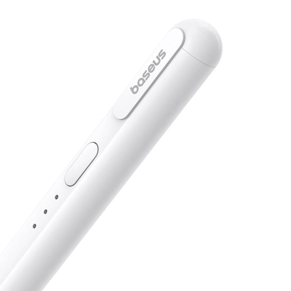Baseus - Stylus Pen Smooth Writing III Series (P80080805213-00) - for iPad, Wired Charging, Active Wireless Version - White