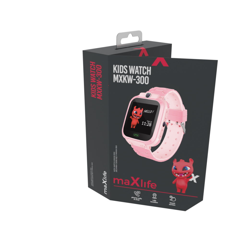 Παιδικό Smartwatch Maxlife MXKW-300 Ροζ