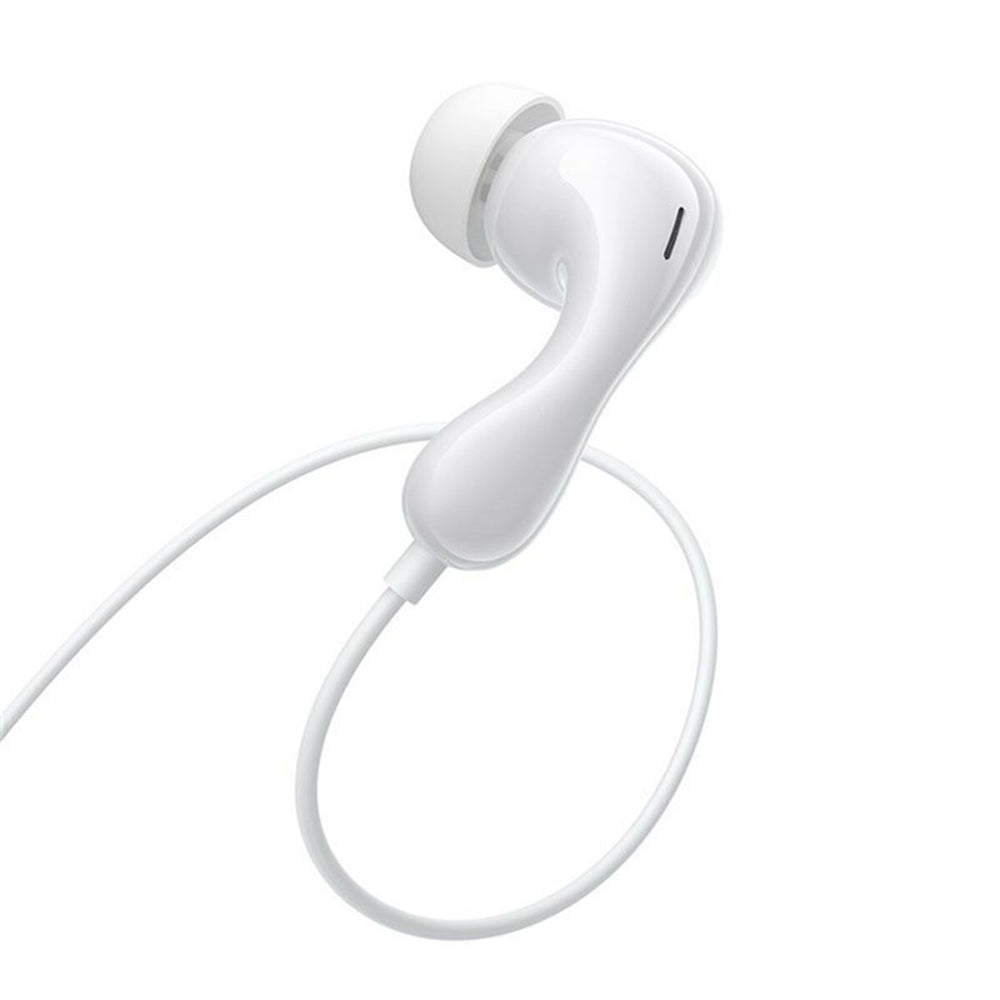 Baseus - Wired Earphones Encok CZ20 (A00171400213-00) - Type-C, 20Hz-40kHz, Hi-Res - Moon White