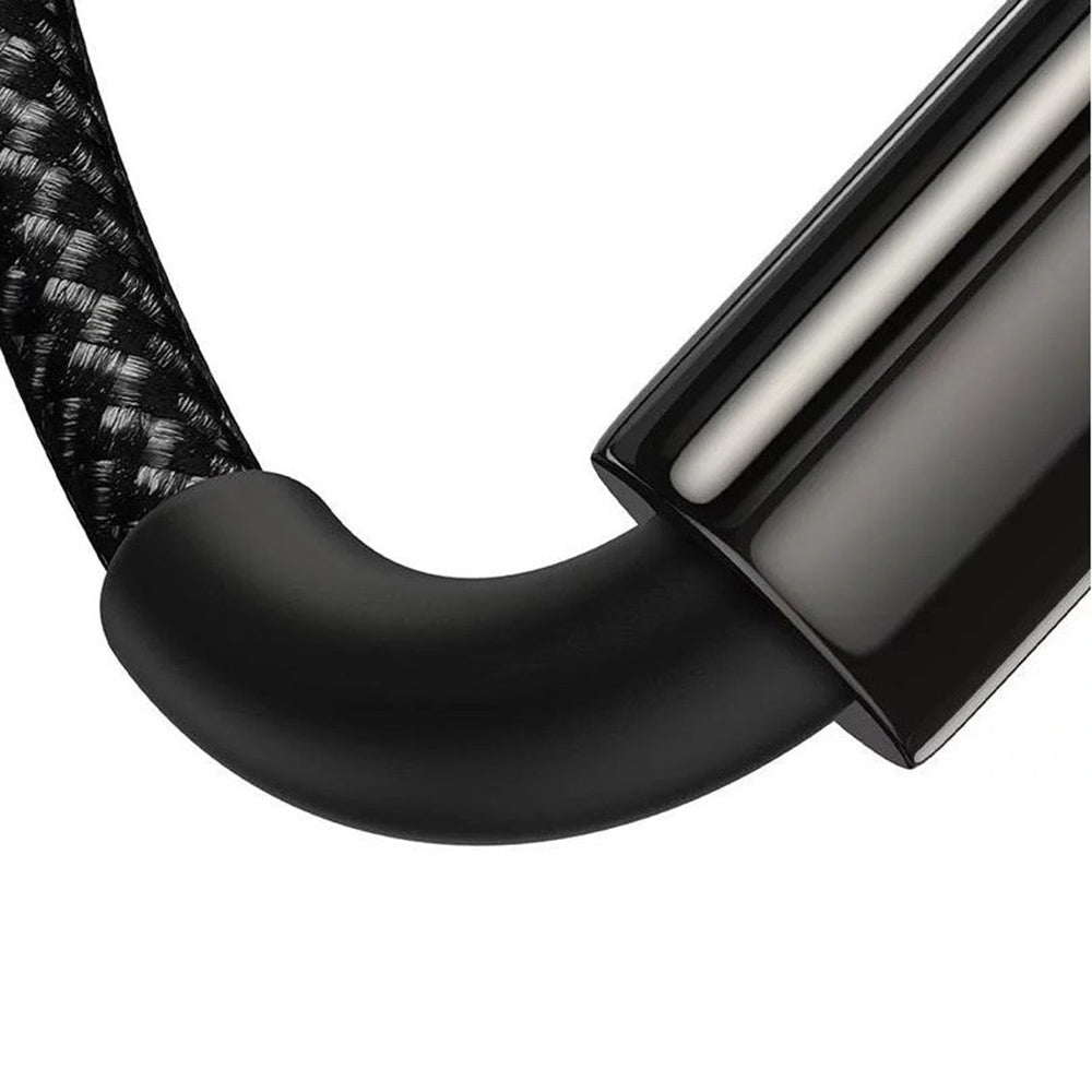 Baseus - Data Cable Tungsten Gold (CAWJ000001) - USB to Type-C, Super Fast Charge, 100W, 480Mbps, 1m - Black