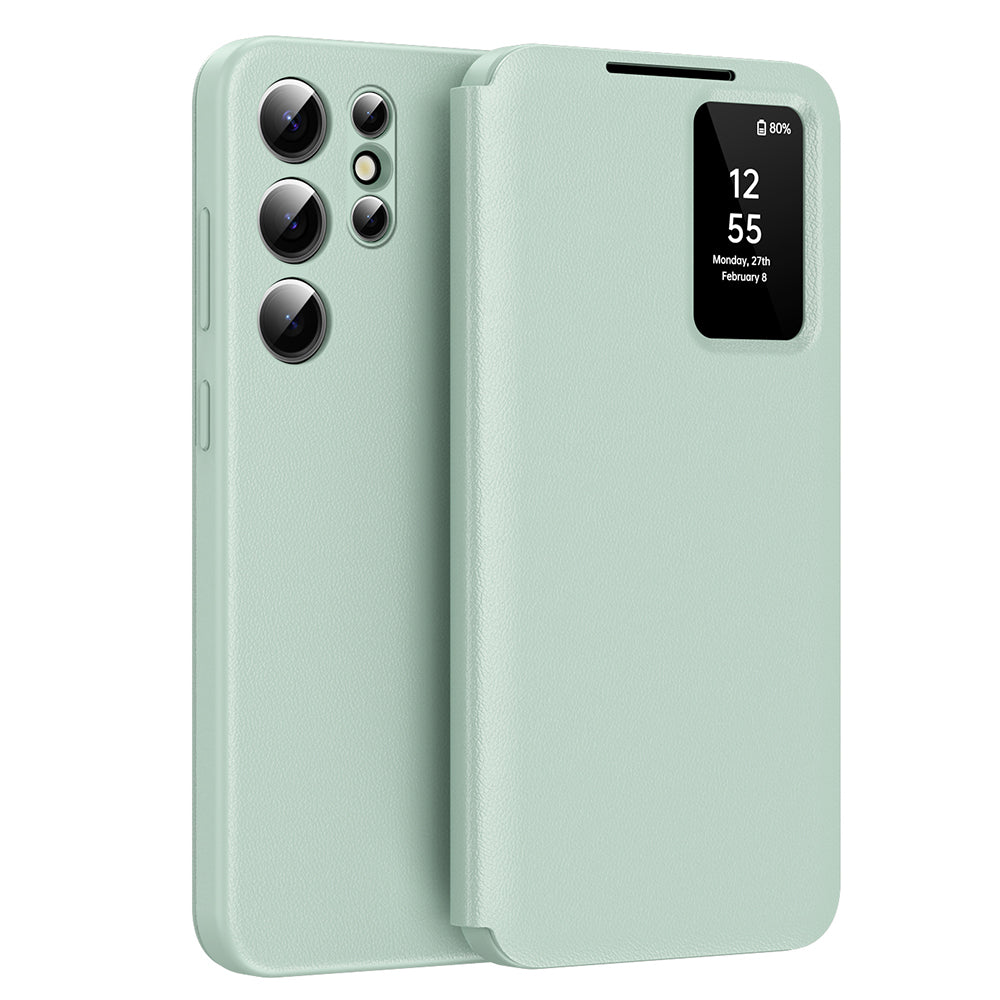 Techsuit - SmartView Series - Samsung Galaxy S23 Ultra - Green