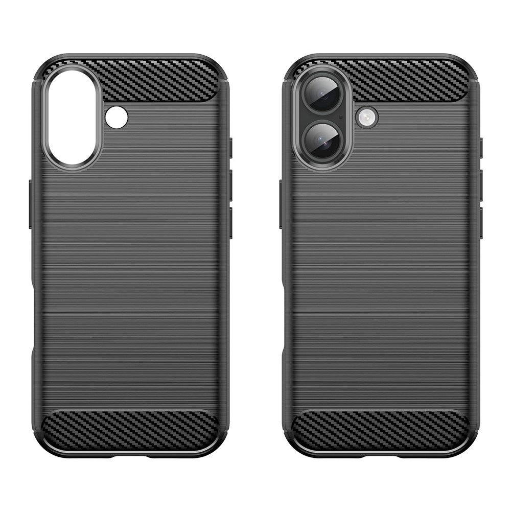 Techsuit - Carbon Silicone - iPhone 17 - Black