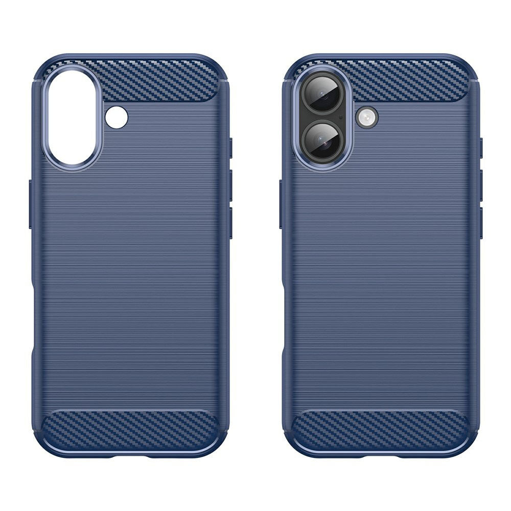 Techsuit - Carbon Silicone - iPhone 17 - Blue