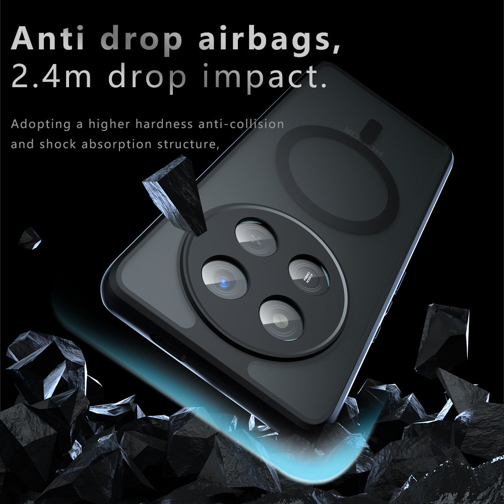 Techsuit - PureFrost MagSafe - Honor Magic7 Pro - Frosted Black