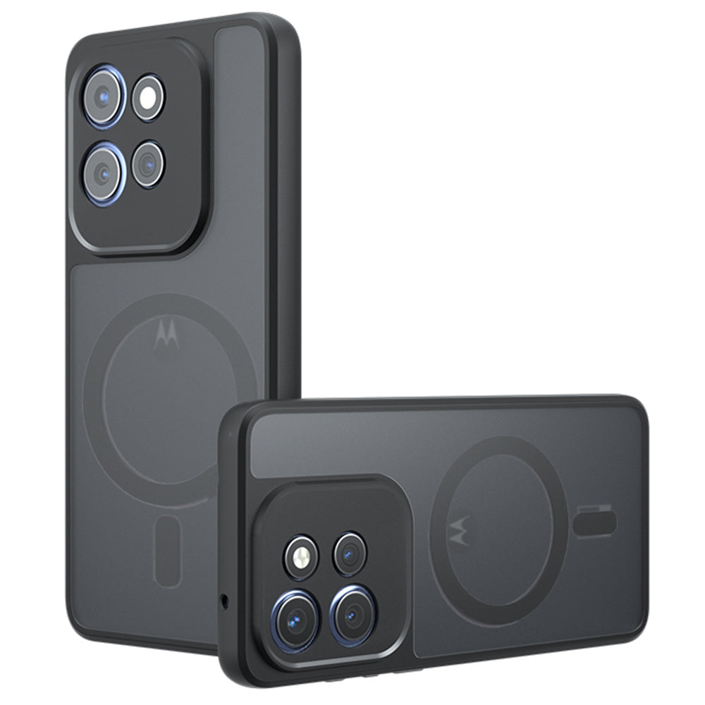 Techsuit - PureFrost MagSafe - Motorola Edge 50 Neo / Edge 60 Neo / Motorola ThinkPhone 25 - Frosted Black