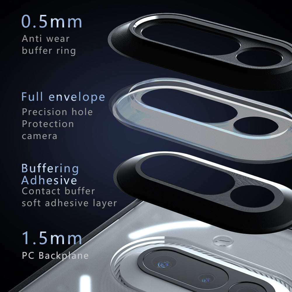 Techsuit - PureFrost MagSafe - Nothing Phone (3a) - Frosted Black