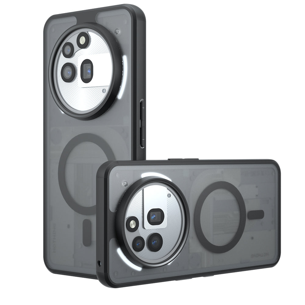 Techsuit - PureFrost MagSafe - Nothing Phone (3a) Pro - Frosted Black
