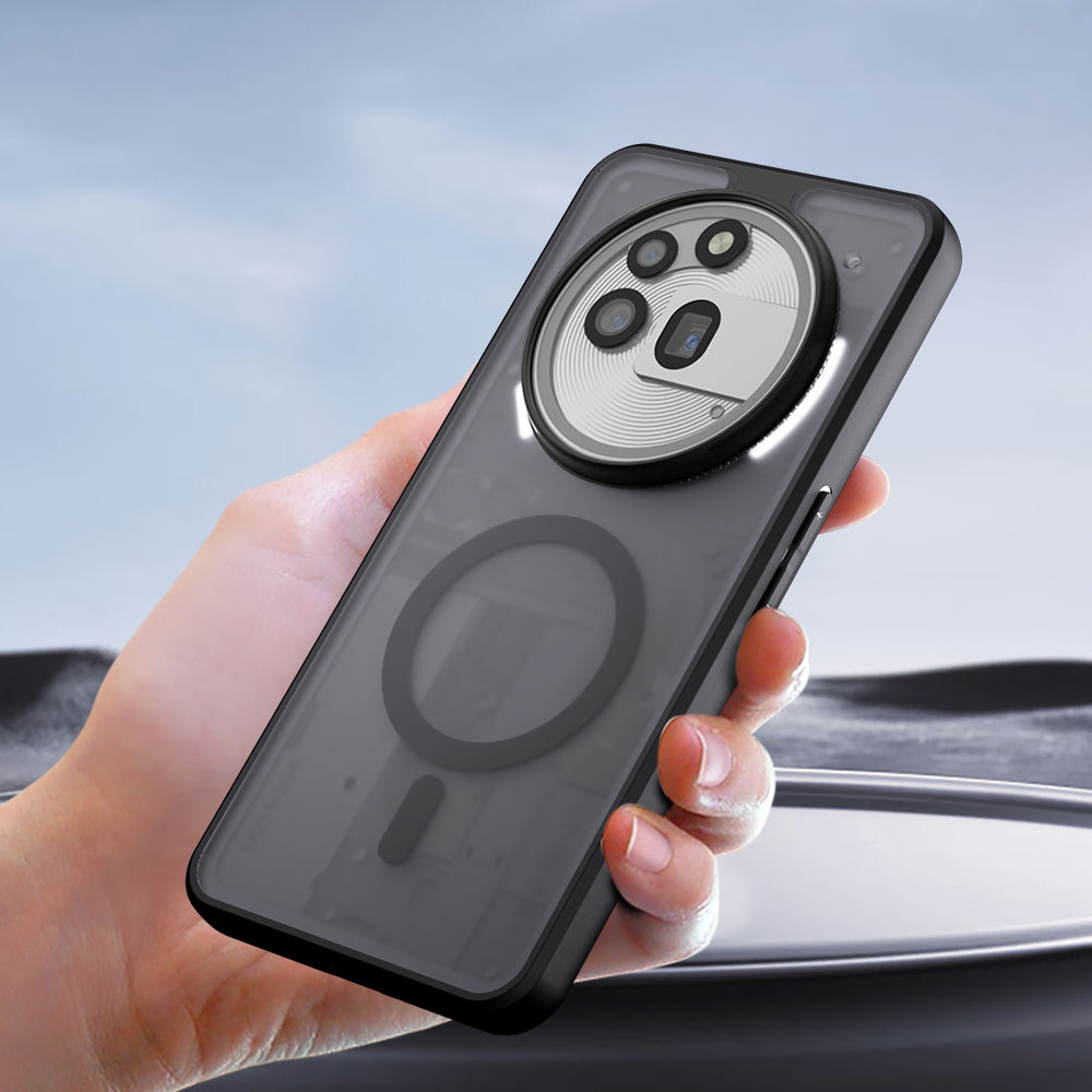 Techsuit - PureFrost MagSafe - Nothing Phone (3a) Pro - Frosted Black