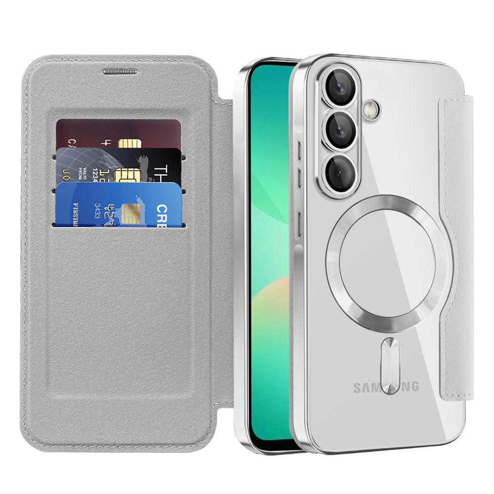 Techsuit - SmartMag Book Case - Samsung Galaxy A26 5G - Gray